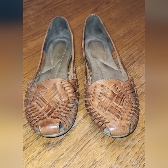 Natural Soul Shoes - Natural Sole Leather Slip On